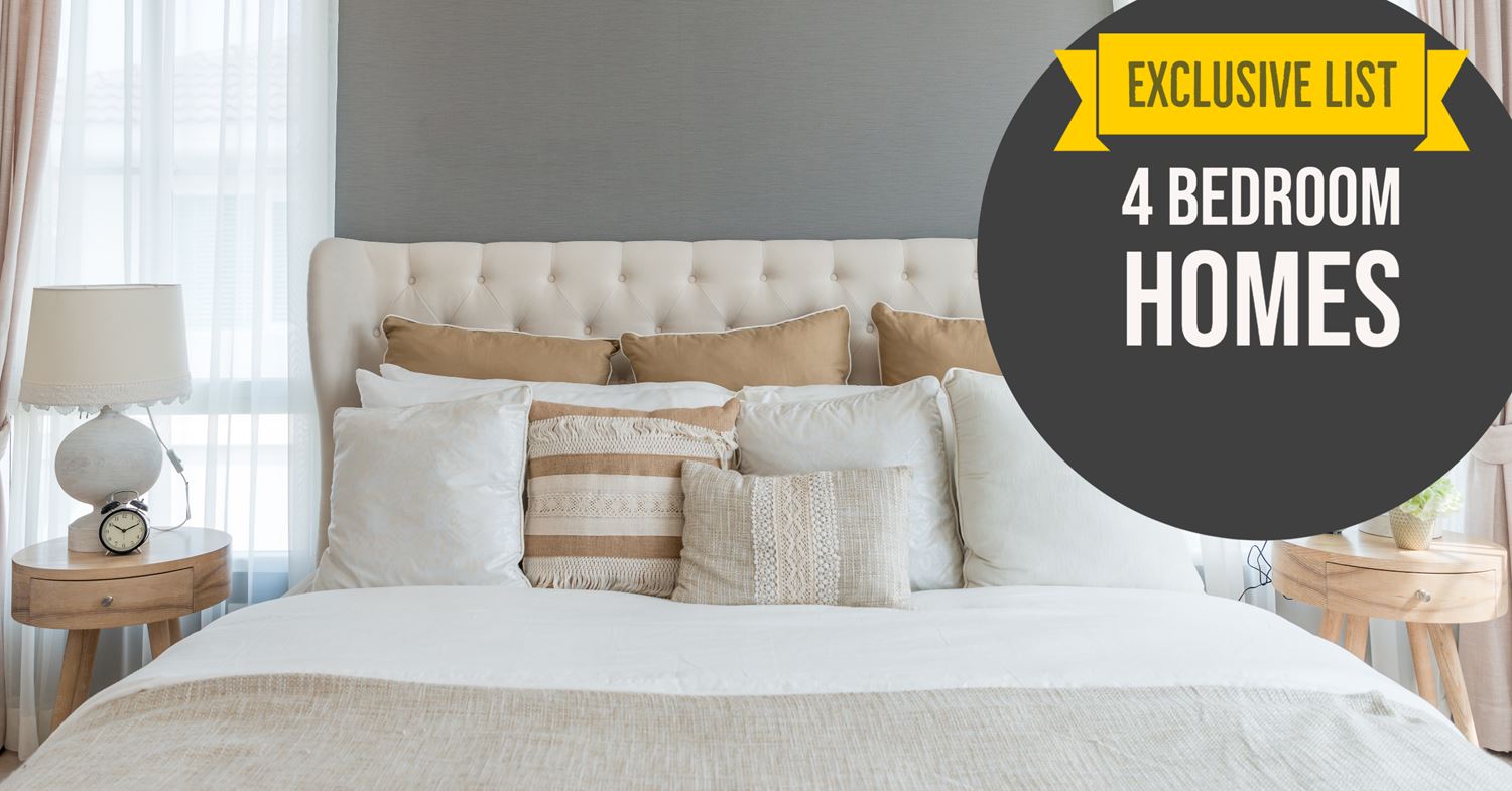 EXCLUSIVE List of 4 Bedroom Homes in Davis, er, and County Utah